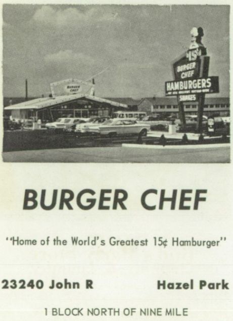 Burger Chef - Hazel Park 1965
